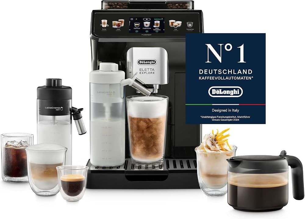 De'Longhi Eletta Explore mit Iced Coffee